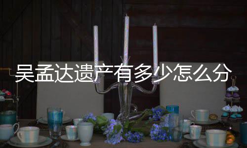 怎么达遗多少吴孟产有曝光遗产分分配方案