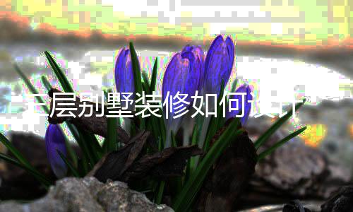 别墅格装修修风如何层别三层设计 三墅装