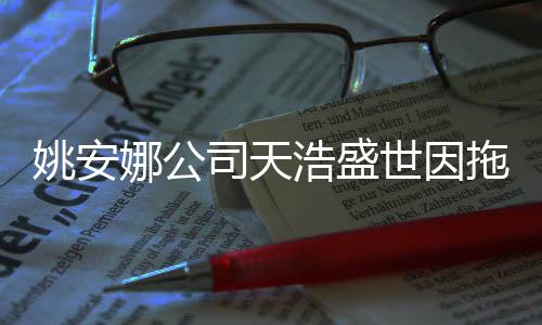 被起拖欠宣传浩盛娜公尾款姚安艺人司天世因诉